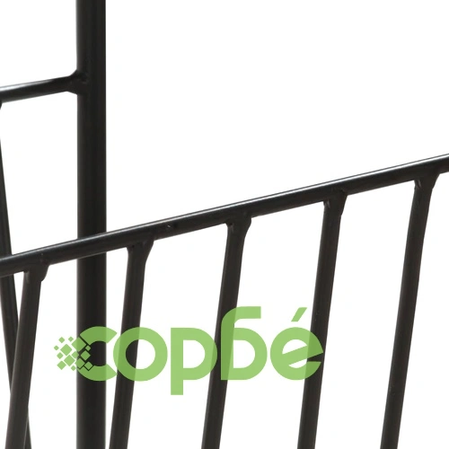 Поставка за списания 40x30x50 см мангово дърво масив и стомана ➤ топ цена ➤ sorbe.bg