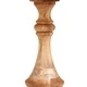 Кръгла странична маса 43x43x66 см мангово дърво масив
