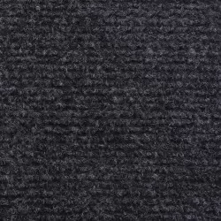 Изложбен килим, набразден, 1,2x10 м, антрацит