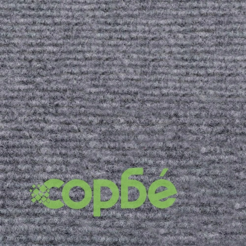 Изложбен килим, набразден, 1,2x10 м, сив ➤ топ цена ➤ sorbe.bg