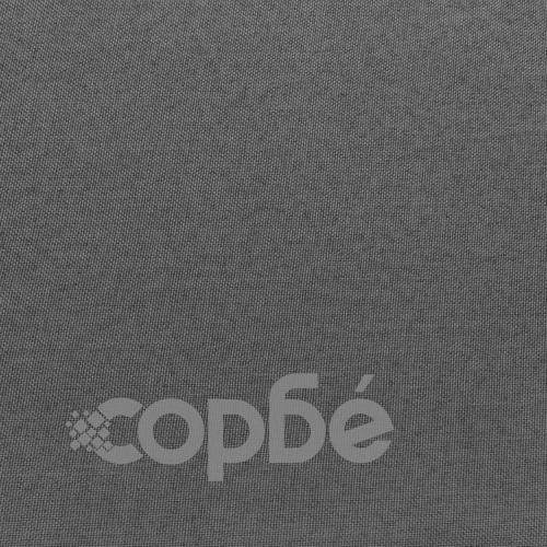 Модулен среден диван с възглавница, текстил, тъмносив ➤ топ цена ➤ sorbe.bg
