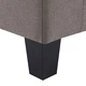 2-местен диван, таупе, текстил