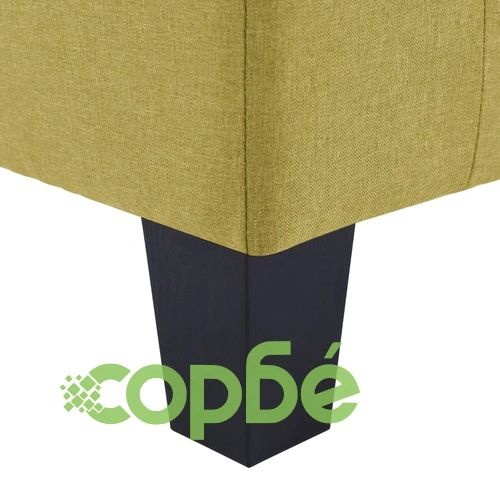 4-местен диван, зелен, текстил ➤ топ цена ➤ sorbe.bg