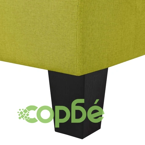 2-местен диван, зелен, текстил ➤ топ цена ➤ sorbe.bg