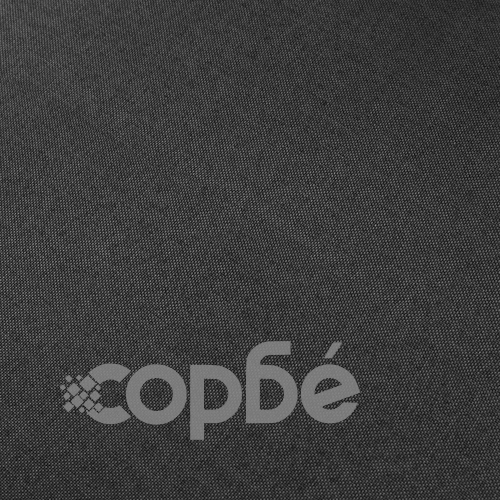 3-местен диван, черен, текстил ➤ топ цена ➤ sorbe.bg