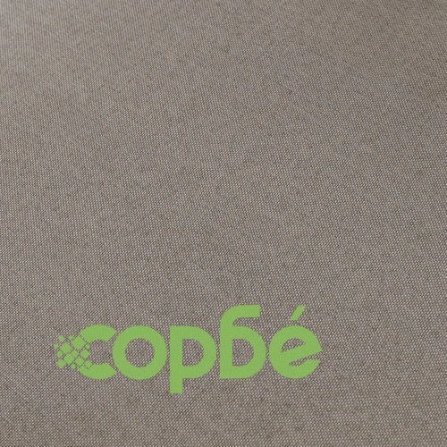 3-местен диван, таупе, текстил ➤ топ цена ➤ sorbe.bg