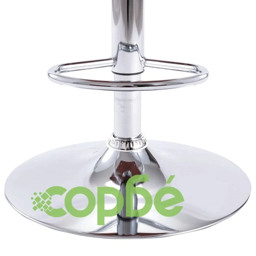 Бар табуретка, черна, изкуствена кожа ➤ топ цена ➤ sorbe.bg