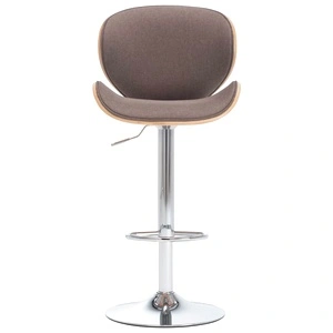 Бар табуретка, таупе, текстил
