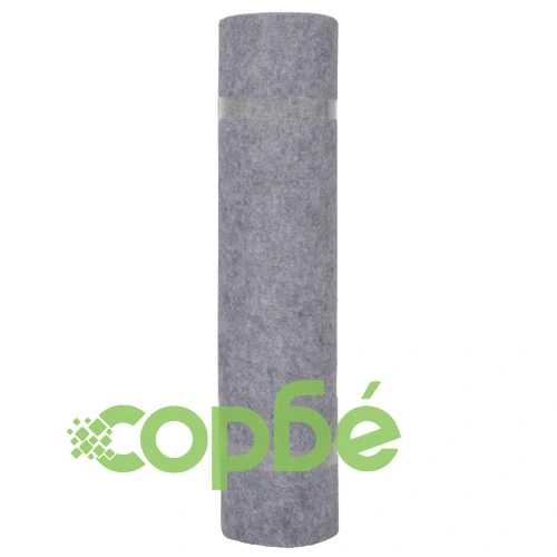 Изложбен килим, набразден, 1,2x20 м, сив ➤ топ цена ➤ sorbe.bg