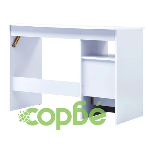 Детско бюро за рисуване, накланящ се плот, бяло ➤ топ цена ➤ sorbe.bg