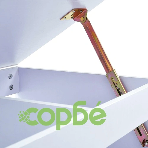 Детско бюро за рисуване, накланящ се плот, бяло ➤ топ цена ➤ sorbe.bg