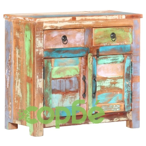 Сайдборд, 70x35x65 см, регенерирана дървесина масив ➤ топ цена ➤ sorbe.bg