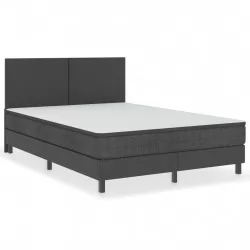 Рамка за боккспринг легло, тъмносива, текстил, 160x200 см