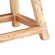 287445  Hand-painted Stool 38x38x35 cm Solid Mango Wood
