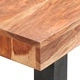 Конзолна маса, 100x40x76 см, акациево дърво масив