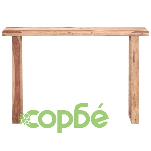 Конзолна маса, 118x40x76 см, акациево дърво масив ➤ топ цена ➤ sorbe.bg