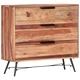 Бюфет, 80x30x75 см, акациево дърво масив
