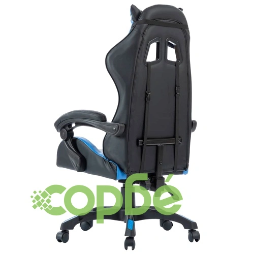 Геймърски стол, син, изкуствена кожа ➤ топ цена ➤ sorbe.bg