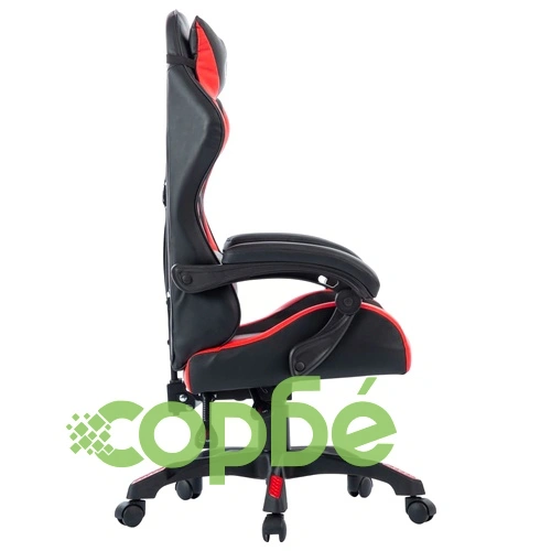 Геймърски стол, червен, изкуствена кожа ➤ топ цена ➤ sorbe.bg