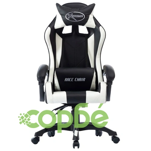 Геймърски стол, бял, изкуствена кожа ➤ топ цена ➤ sorbe.bg