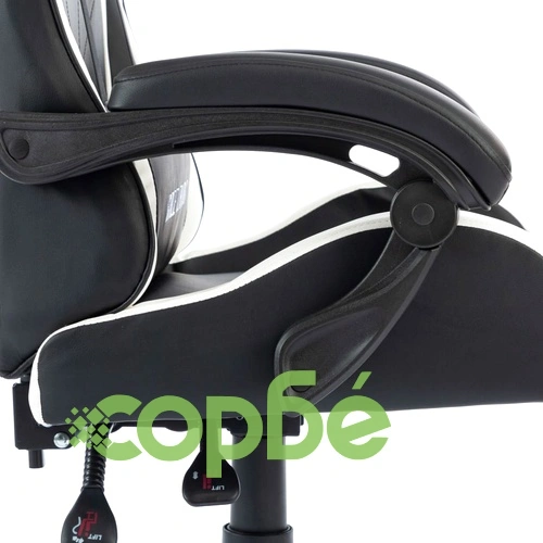 Геймърски стол, бял, изкуствена кожа ➤ топ цена ➤ sorbe.bg