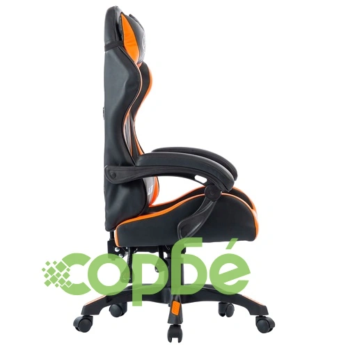 Геймърски стол, оранжев, изкуствена кожа ➤ топ цена ➤ sorbe.bg