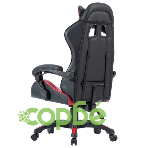 Геймърски стол, виненочервен, изкуствена кожа ➤ топ цена ➤ sorbe.bg