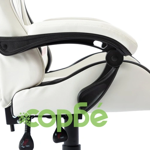 Геймърски стол, черен, изкуствена кожа ➤ топ цена ➤ sorbe.bg