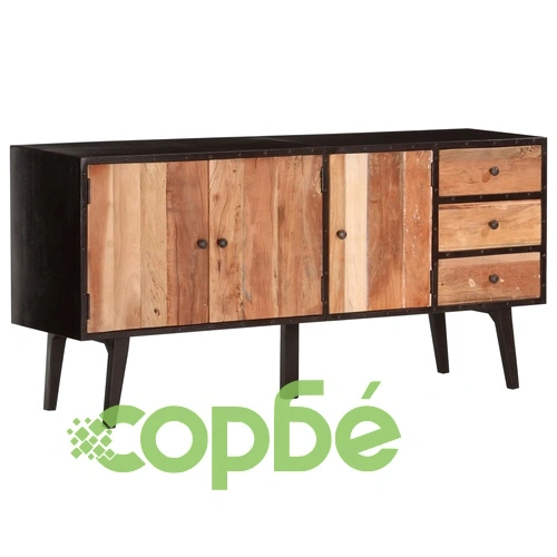 Бюфет, 160x40x75 см, регенерирано дърво масив ➤ топ цена ➤ sorbe.bg
