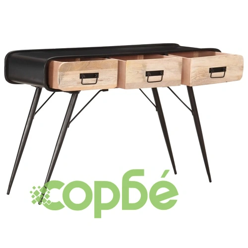 Конзолна маса, 120x35x76 cм, манго масив ➤ топ цена ➤ sorbe.bg