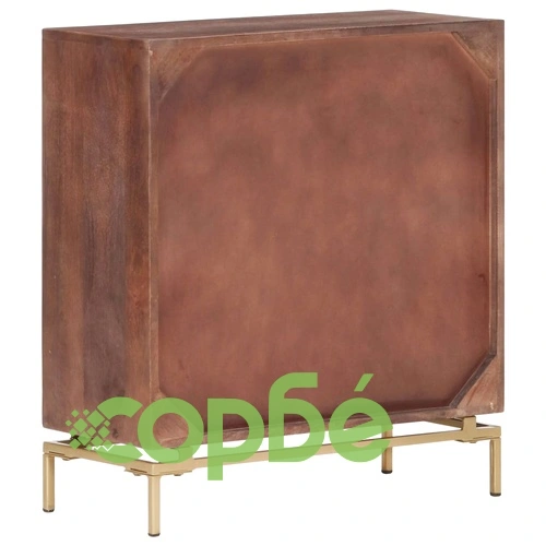 Сайдборд, 68x30x76 см, мангово дърво масив ➤ топ цена ➤ sorbe.bg