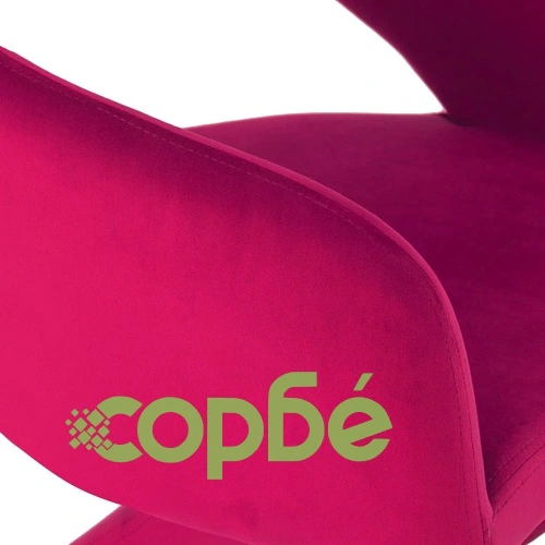 Трапезни столове, 2 бр, виненочервени, кадифе ➤ топ цена ➤ sorbe.bg