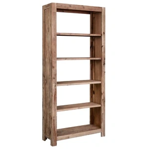 Етажерка за книги, 80x30x170 cм, акациево дърво масив