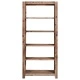 Етажерка за книги, 80x30x170 cм, акациево дърво масив