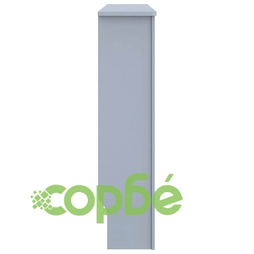 Параван за радиатор, антрацит, 112x19x81,5 см, МДФ ➤ топ цена ➤ sorbe.bg