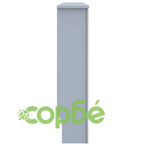 Параван за радиатор, антрацит, 152x19x81,5 см, МДФ ➤ топ цена ➤ sorbe.bg