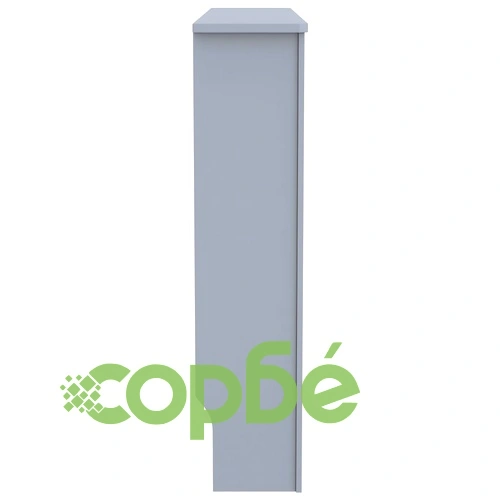 Параван за радиатор, антрацит, 112x19x81,5 см, МДФ ➤ топ цена ➤ sorbe.bg