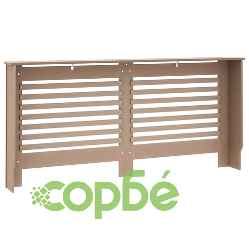 Параван за радиатор, 172x19x81,5 см, МДФ ➤ топ цена ➤ sorbe.bg