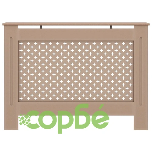 Параван за радиатор, 112x19x81,5 см, МДФ ➤ топ цена ➤ sorbe.bg