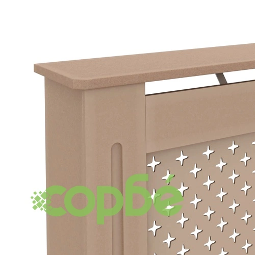 Параван за радиатор, 152x19x81,5 см, МДФ ➤ топ цена ➤ sorbe.bg