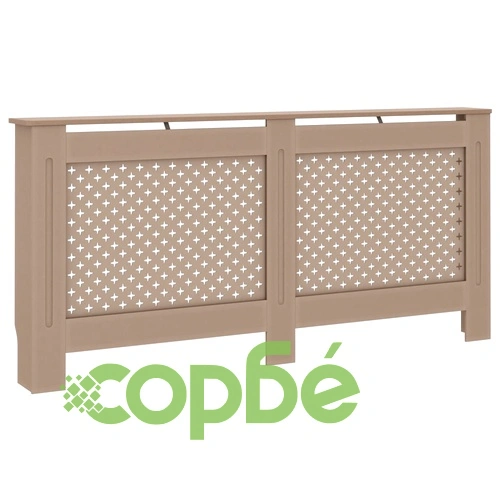 Параван за радиатор, 172x19x81,5 см, МДФ ➤ топ цена ➤ sorbe.bg