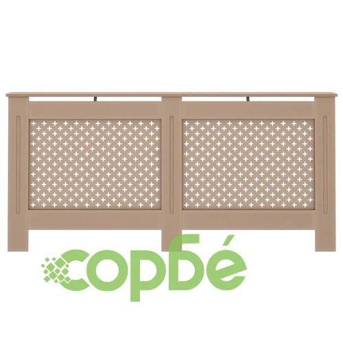 Параван за радиатор, 172x19x81,5 см, МДФ ➤ топ цена ➤ sorbe.bg