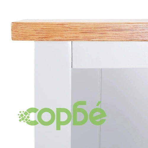 Библиотека с 5 рафта, 60x22,5x140 см, дъбов масив ➤ топ цена ➤ sorbe.bg