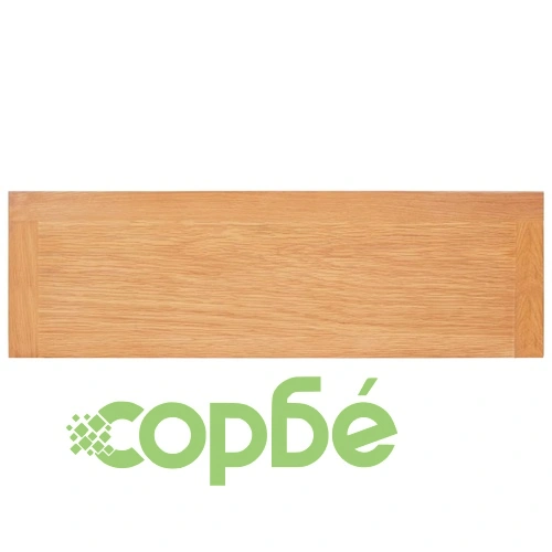 Библиотека с 3 рафта, 72x22,5x82 см, дъбово дърво масив ➤ топ цена ➤ sorbe.bg