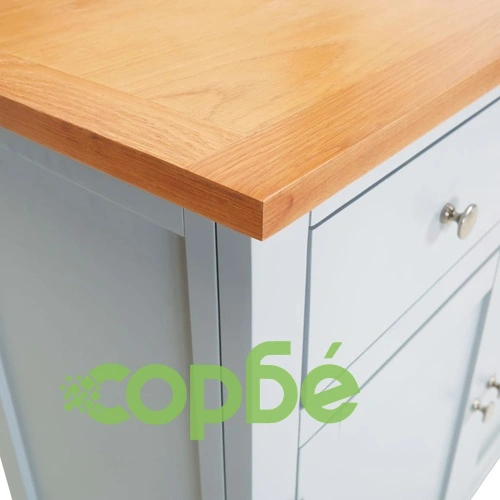 Бюфет, 110x33,5x70 см, дъбово дърво масив ➤ топ цена ➤ sorbe.bg