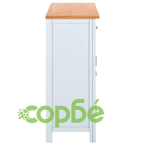 Бюфет, 90x33,5x83 см, дъбово дърво масив ➤ топ цена ➤ sorbe.bg