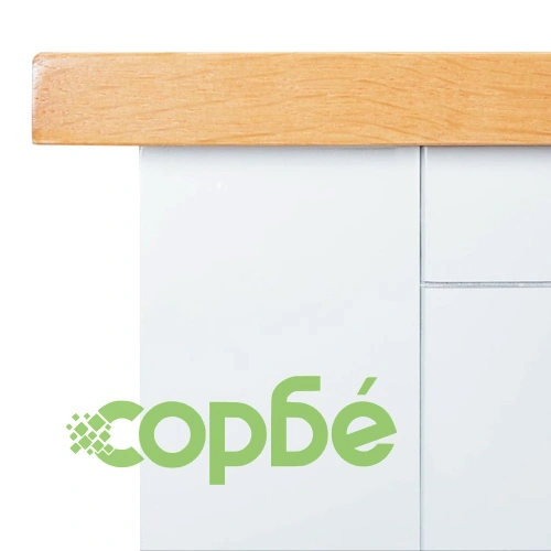 Конзолна маса, 83х30х73 см, дъбово дърво масив  ➤ топ цена ➤ sorbe.bg