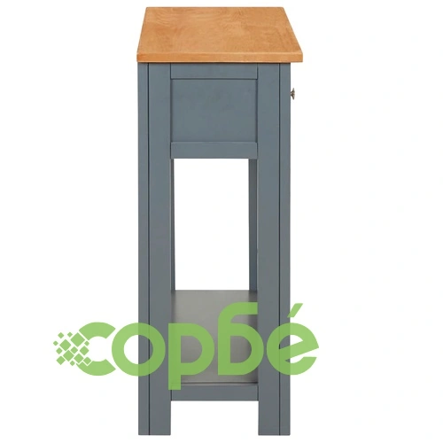 Конзолна маса, 83х30х73 см, дъбов масив  ➤ топ цена ➤ sorbe.bg