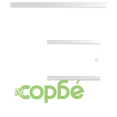 Плъзгаща врата с меки стопери ESG стъкло и алуминий 76x205 см ➤ топ цена ➤ sorbe.bg