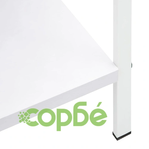 Библиотека с 5 рафта, бяла, 60x27,6x158,5 см, инженерно дърво ➤ топ цена ➤ sorbe.bg